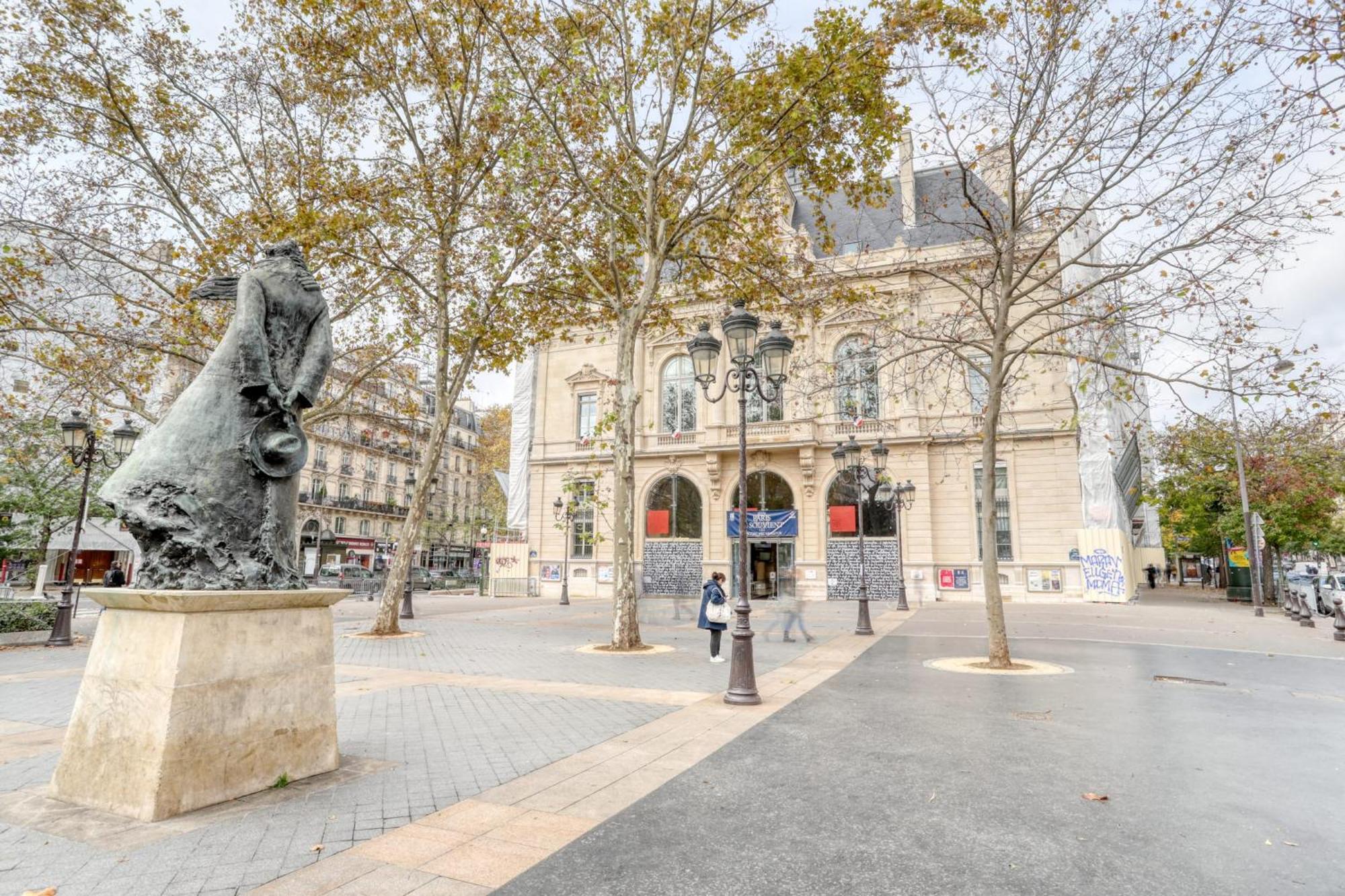 Grand Appart Spacieux Renove Paris Metro Wifi 외부 사진