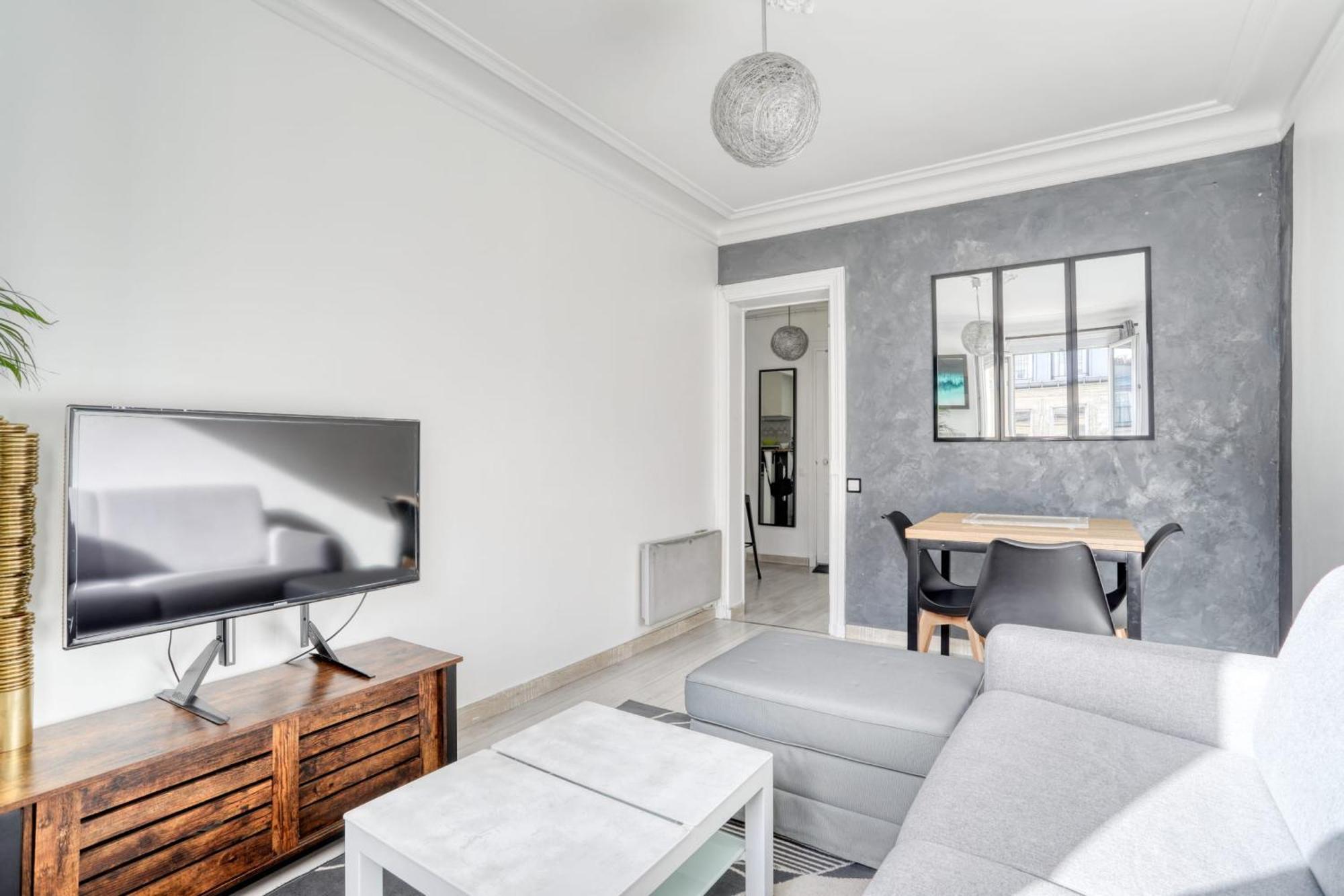 Grand Appart Spacieux Renove Paris Metro Wifi 외부 사진